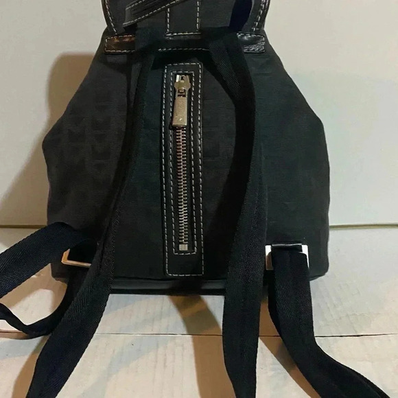Michael kors Black canvas backpack main image 7